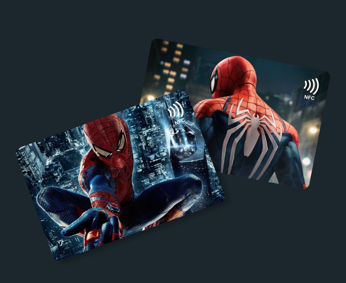 Spider Vault custom NFC business card Sri Lanka by Zarcon